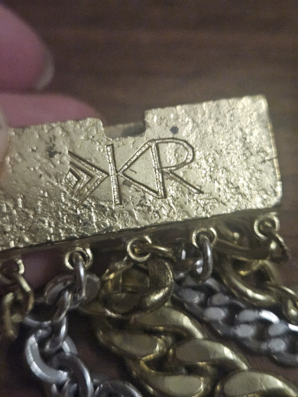 Silpada KR Collection Tough Luxe Mixed Metal Multi-Chain Bracelet - Picture 6 of 14